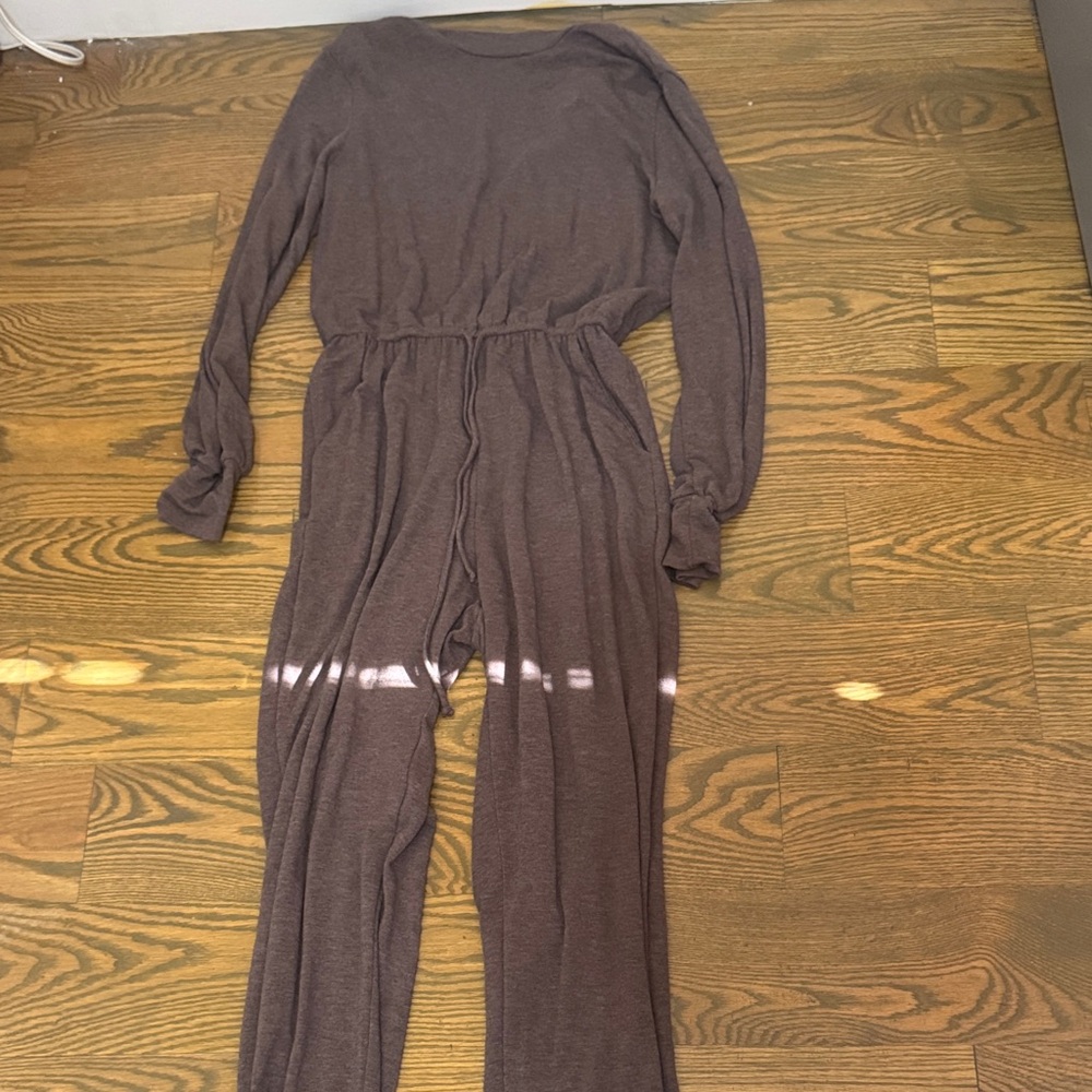 Kittenish Brown Jumpsuit